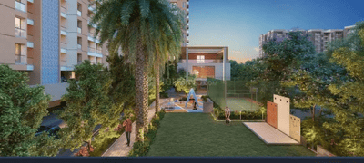 Image of 1389 Sq.ft 3 BHK Apartment / Flat for sale in Divine Palm Spring, Wakad, Pune for Rs. 11900000
