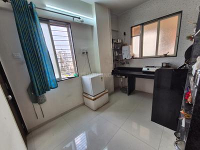 Kitchen Image of 318 Sq.ft 1 BHK Apartment / Flat for rent in Onnyyx Aurrum, Somwar Peth Pune for Rs. 22000