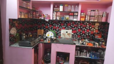 Kitchen Image of 600 Sq.ft 2 BHK Independent House for rent in Aruthra Nagar Puducherry for Rs. 10000