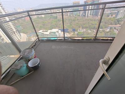 Balcony Image of 1851 Sq.ft 3 BHK Apartment / Flat for rent in Omkar Veda Exclusive, Parel Mumbai for Rs. 160000