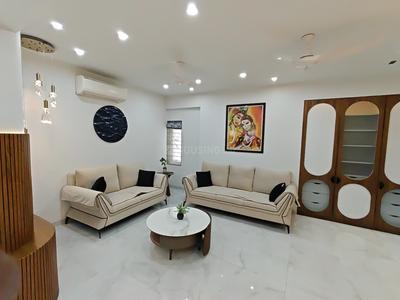 Hall Image of 3295 Sq.ft 4 BHK Apartment / Flat for rent in Sheladia Prayag Residency, Bodakdev Ahmedabad for Rs. 150000
