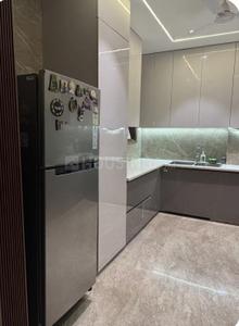 Kitchen Image of 1800 Sq.ft 3 BHK Builder Floor for sale in Shivalik New Delhi for Rs. 47000000