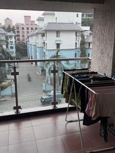 Balcony Image of 1300 Sq.ft 2 BHK Apartment / Flat for rent in Siddhesh Optimus, Viman Nagar Pune for Rs. 50000