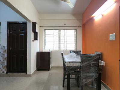 Dining Area Image of 1550 Sq.ft 3 BHK Apartment / Flat for rent in Eternity Astral, Kadubeesanahalli Bengaluru for Rs. 50000