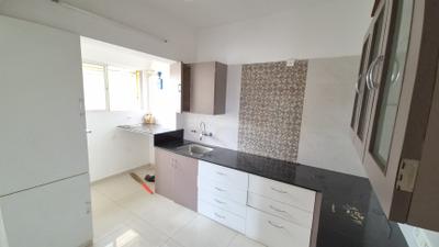 Kitchen Image of 1228 Sq.ft 2 BHK Apartment / Flat for rent in Paranjape Yuthika, Baner Pune for Rs. 37000