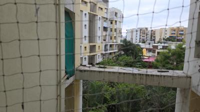 Balcony Image of 1218 Sq.ft 3 BHK Apartment / Flat for sale in Macker Silver Estate Vertica Phase II, Bagmugaliya Bhopal for Rs. 3600000