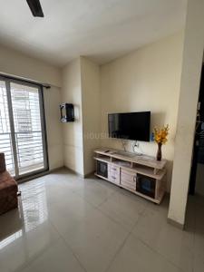 Hall Image of 480 Sq.ft 1 BHK Apartment / Flat for rent in Gajra Bhoomi Lawns, Shilgaon Thane for Rs. 19500