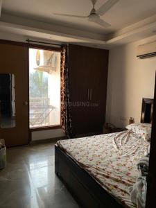 Bedroom Image of 1575 Sq.ft 4.5 BHK Builder Floor for rent in Vasant Kunj New Delhi for Rs. 60000