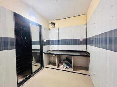 Kitchen Image of 595 Sq.ft 1 BHK Apartment / Flat for rent in Shree Chamunda Garden, Thakurli Thane for Rs. 15000