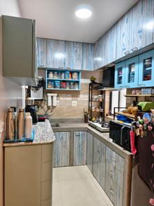 Kitchen Image of 960 Sq.ft 2 BHK Apartment / Flat for sale in Bhawani Courtyard, Madhyamgram Kolkata for Rs. 6800000