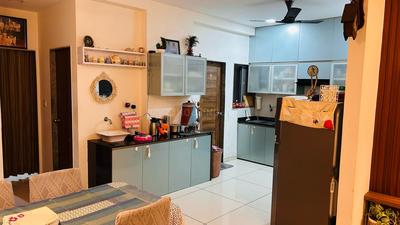 Kitchen Image of 1540 Sq.ft 3 BHK Apartment / Flat for rent in New Alkapuri Vadodara for Rs. 35000