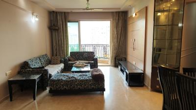 Living Room Image of 1620 Sq.ft 3 BHK Apartment / Flat for rent in Hiranandani Fiona, Hiranandani Estate Thane for Rs. 95000