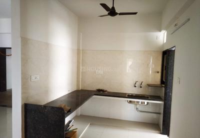 Kitchen Image of 740 Sq.ft 2 BHK Apartment / Flat for sale in Shyamal Park, Bhayli Vadodara for Rs. 2680000