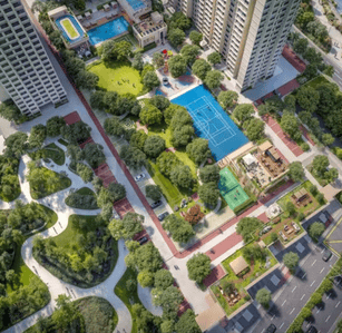 Image of 960 Sq.ft 2 BHK Apartment / Flat for sale in Kanakia Valley, Panvel, Navi Mumbai for Rs. 8400000