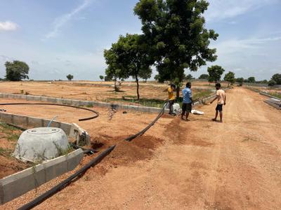 Image of 1620 Sq.ft Residential Plot / Land for sale in Radha Meadows, Yellampet, Hyderabad for Rs. 6300000