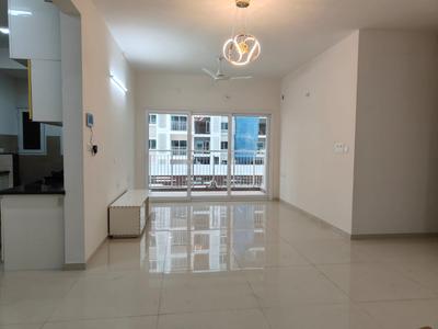 Hall Image of 1550 Sq.ft 3 BHK Apartment / Flat for rent in L And T Raintree Boulevard, Sahakara Nagar Bengaluru for Rs. 58000