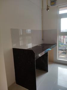 Kitchen Image of 457 Sq.ft 1 BHK Apartment / Flat for rent in Ashar Arize, Kalwa Thane for Rs. 30000