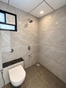 Bathroom Image of 3000 Sq.ft 4 BHK Apartment / Flat for rent in Nysa Crosswind, Bhayli Vadodara for Rs. 75000