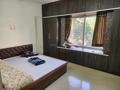 Bedroom Image of 1200 Sq.ft 1 BHK Apartment / Flat for rent in Aditya Comfort Zone Nest, Baner Pune for Rs. 35000