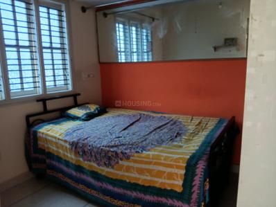Bedroom Image of 650 Sq.ft 1 RK Studio for rent in Gayathripuram Mysore for Rs. 4500