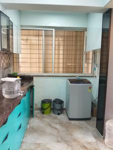 Kitchen Image of 950 Sq.ft 2 BHK Apartment / Flat for rent in Majestique City, Wagholi Pune for Rs. 29000