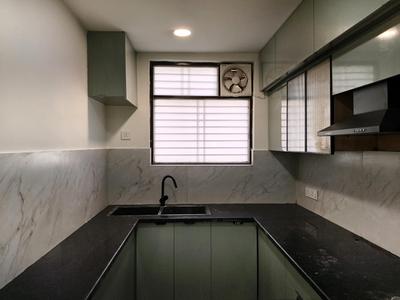 Kitchen Image of 2100 Sq.ft 3 BHK Builder Floor for rent in Palm Floor Ardee City, Sector 52 Gurgaon for Rs. 55000
