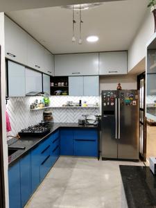 Kitchen Image of 4475 Sq.ft 4 BHK Apartment / Flat for sale in Paarijat Eclat, Iscon Ambli Road Ahmedabad for Rs. 53000000