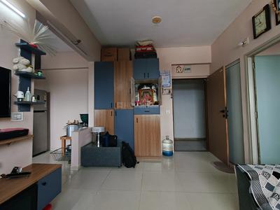 Hall Image of 738 Sq.ft 1 BHK Apartment / Flat for sale in Hari Om Crystal, Ghuma Ahmedabad for Rs. 4100000