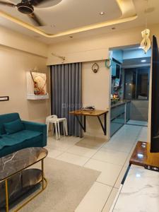 Hall Image of 850 Sq.ft 1 BHK Apartment / Flat for rent in RRG HR Evernest, Ghuma Ahmedabad for Rs. 30000
