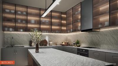 Kitchen Image of 1500 Sq.ft 3 BHK Apartment / Flat for sale in Chandak Vansham, Vile Parle West Mumbai for Rs. 60000080
