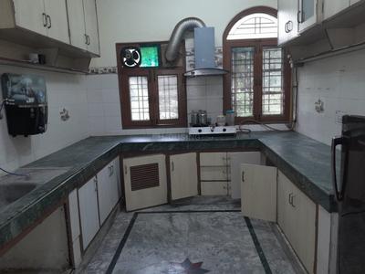Kitchen Image of 2000 Sq.ft 3 BHK Builder Floor for rent in Sector 50 Noida for Rs. 45000