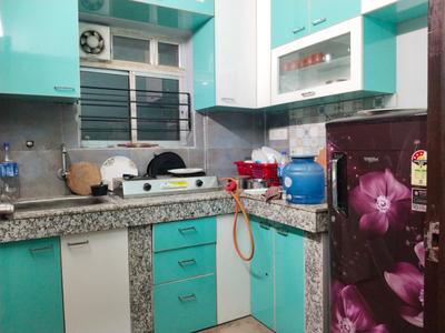 Kitchen Image of 1050 Sq.ft 3 BHK Apartment / Flat for sale in Picnic Garden Kolkata for Rs. 7500000