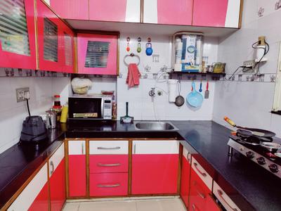 Kitchen Image of 1000 Sq.ft 3 BHK Independent House for sale in Chandkheda Ahmedabad for Rs. 9000000