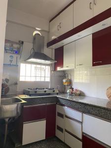 Kitchen Image of 1200 Sq.ft 2 BHK Apartment / Flat for rent in Ashiana Digha Road Patna for Rs. 25000