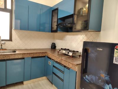 Kitchen Image of 1000 Sq.ft 2 BHK Apartment / Flat for rent in Shalimar Mannat Extension K1 To K4, Mohammadpur Chauki Lucknow for Rs. 30000