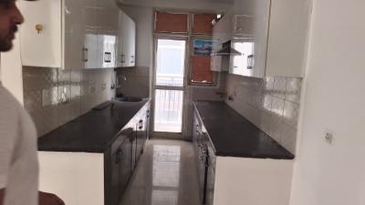 Kitchen Image of 1785 Sq.ft 3 BHK Apartment / Flat for rent in Kingswood Court, Crossings Republik Ghaziabad for Rs. 24000