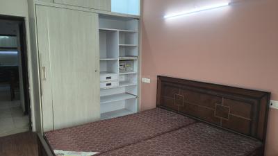 Bedroom Image of 1300 Sq.ft 2 BHK Apartment / Flat for rent in Jai Maa Apartment, Sector 5 Dwarka New Delhi for Rs. 38000