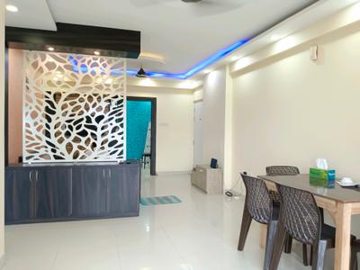 Living Room Image of 1271 Sq.ft 3 BHK Apartment / Flat for rent in Primarc Southwinds, Rajpur Kolkata for Rs. 30000