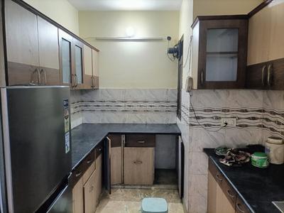 Kitchen Image of 850 Sq.ft 2 BHK Builder Floor for rent in Preet Vihar New Delhi for Rs. 16000