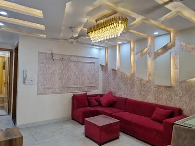 Living Room Image of 900 Sq.ft 3 BHK Builder Floor for sale in Dwarka Mor New Delhi for Rs. 7500000