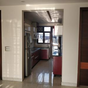 Kitchen Image of 250 Sq.ft 2 BHK Independent House for rent in Gardenia Glory, Sector 46 Noida for Rs. 35000