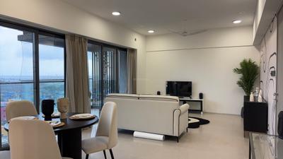 Living Room Image of 1524 Sq.ft 3 BHK Apartment / Flat for sale in Rustomjee Paramount, Santacruz West Mumbai for Rs. 96000000