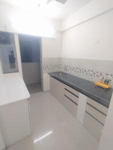 Kitchen Image of 500 Sq.ft 1 BHK Apartment / Flat for rent in Mahindra Happinest Tathawade, Tathawade Pune for Rs. 20000