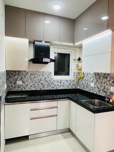 Kitchen Image of 638 Sq.ft 1 BHK Apartment / Flat for rent in SJR Parkway Homes, Rayasandra Bengaluru for Rs. 25500