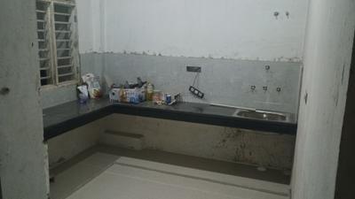 Kitchen Image of 1000 Sq.ft 3 BHK Builder Floor for rent in Govind Nagar Lucknow for Rs. 8000