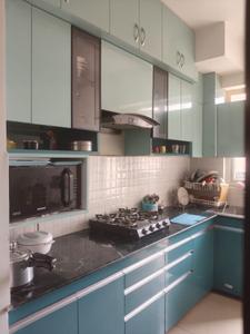 Kitchen Image of 690 Sq.ft 2 BHK Apartment / Flat for sale in Shree Green Court, Sector 90 Gurgaon for Rs. 7400000