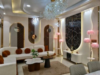 Living Room Image of 1300 Sq.ft 4 BHK Apartment / Flat for sale in Uttam Nagar New Delhi for Rs. 13000000