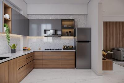 Kitchen Image of 1350 Sq.ft 3 BHK Apartment / Flat for sale in Stellar Symphony, Kiwale Pune for Rs. 11000000