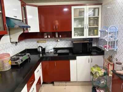 Kitchen Image of 1690 Sq.ft 3 BHK Apartment / Flat for sale in Panchsheel Wellington, Crossings Republik Ghaziabad for Rs. 13200000
