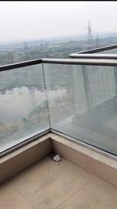 Balcony Image of 2105 Sq.ft 3 BHK Apartment / Flat for rent in Supertech Supernova, Sector 94 Noida for Rs. 80000